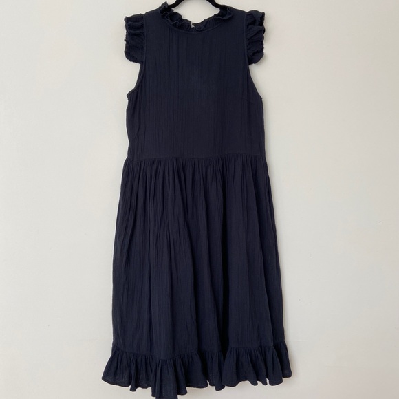Atelier Delphine Dresses & Skirts - Atelier Delphine Holiday Dress in Navy size Medium Gauze Cotton Midi